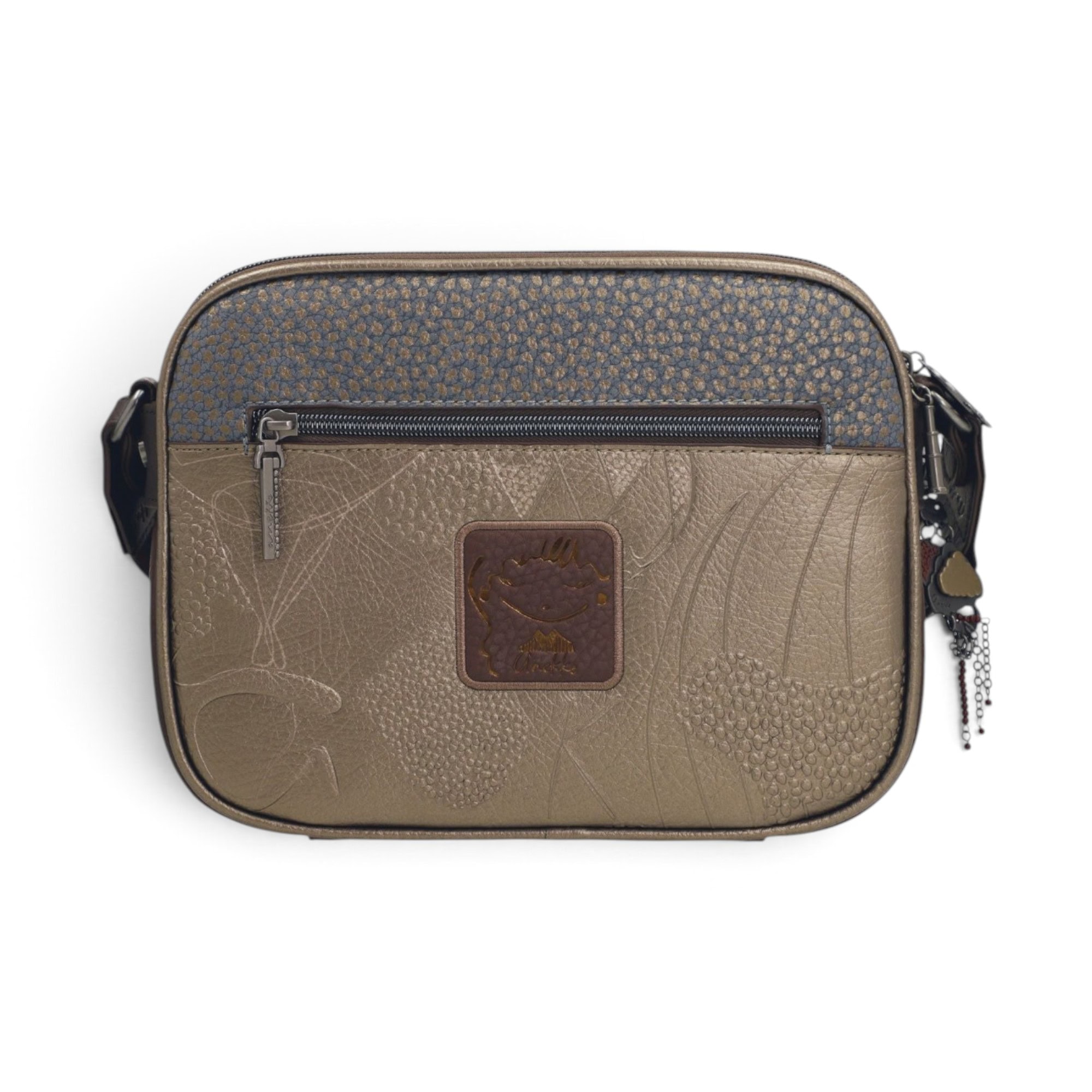 Geantă damă Anekke Odyssey 43833-188 – crossbody multicolor, 3 compartimente, 26 × 20 × 6 cm