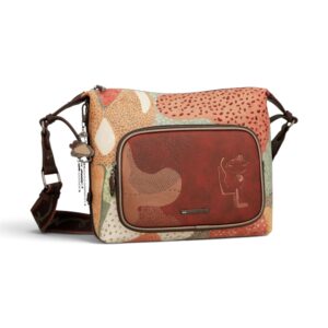 Geantă damă Anekke Odyssey 43833-249 – crossbody mare, multicolor, 32 × 24 × 10 cm