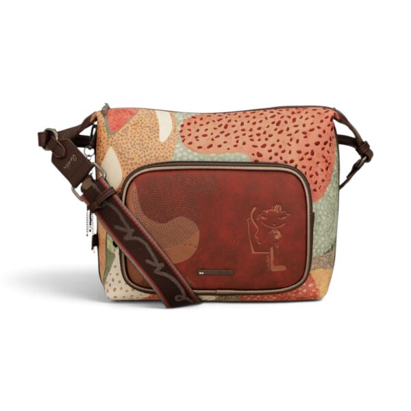 Geantă damă Anekke Odyssey 43833-249 – crossbody mare, multicolor, 32 × 24 × 10 cm