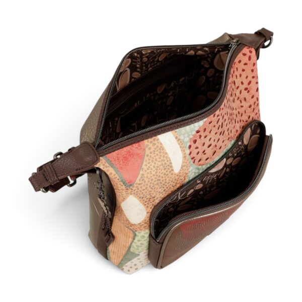 Geantă damă Anekke Odyssey 43833-249 – crossbody mare, multicolor, 32 × 24 × 10 cm