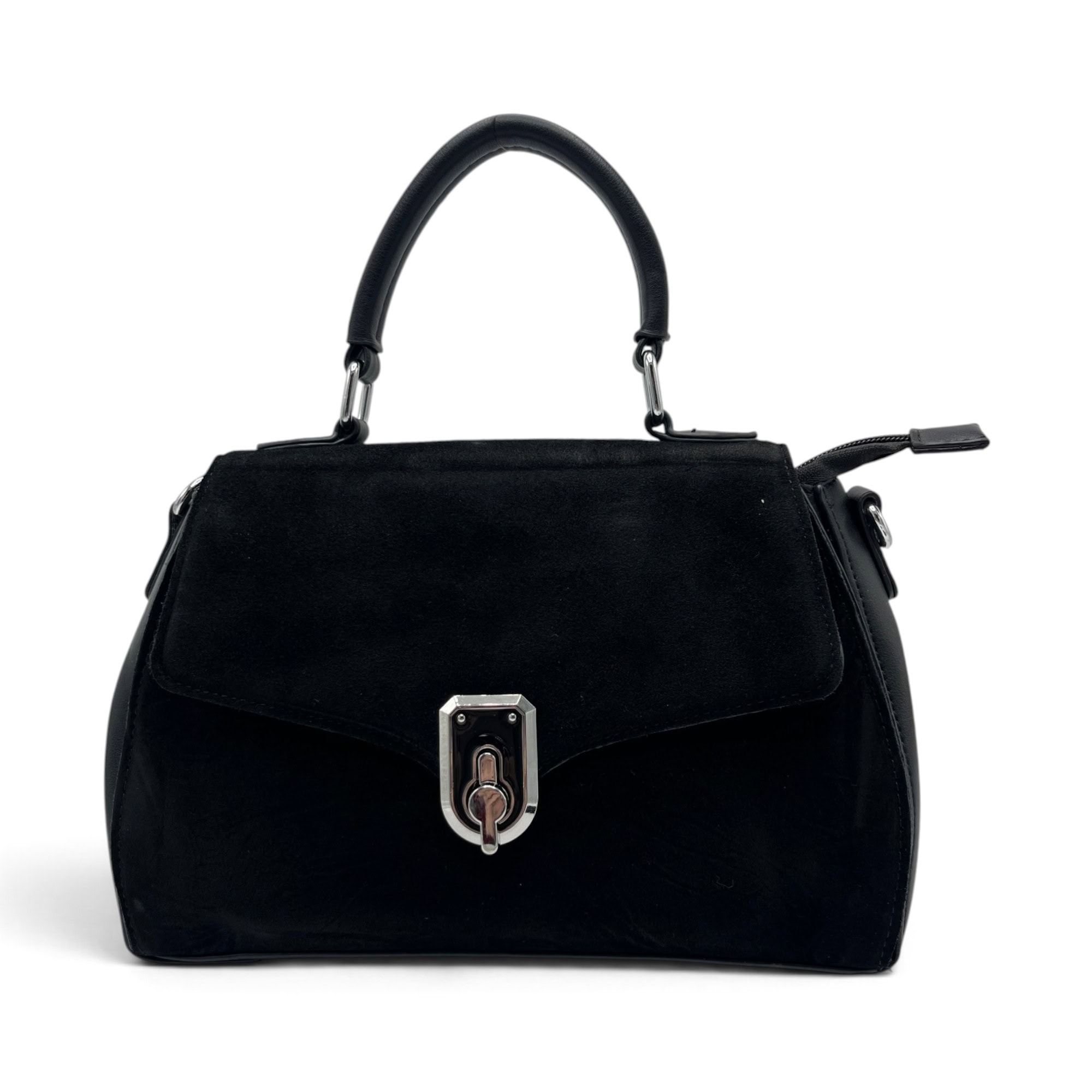 Geantă damă Velina Fabianno VF25S-552 Black, 30 × 20 × 10 cm - Thumbnail Image 2