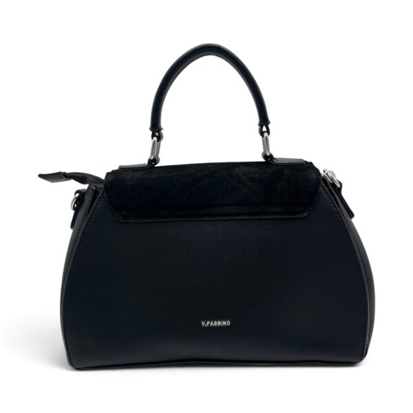 Geantă damă Velina Fabianno VF25S-552 Black, 30 × 20 × 10 cm - imagine 3