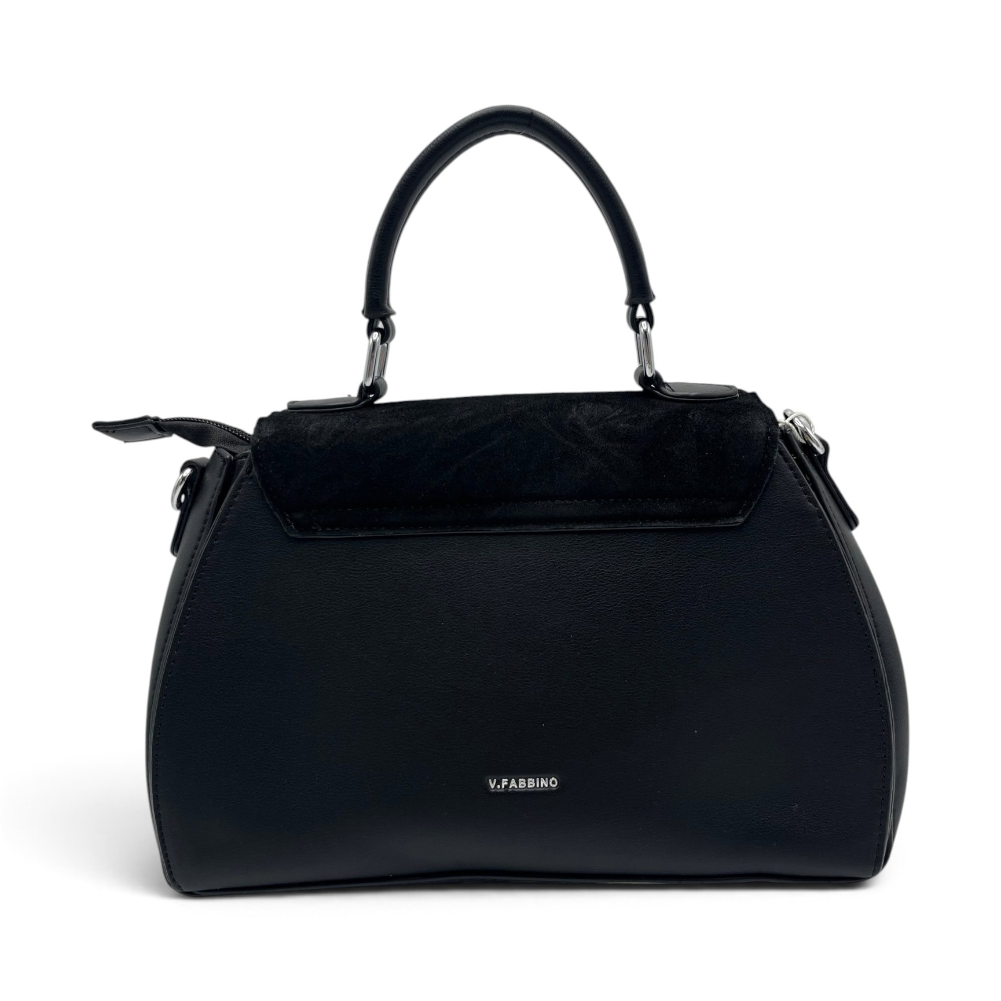 Geantă damă Velina Fabianno VF25S-552 Black, 30 × 20 × 10 cm - Thumbnail Image 3