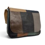 Geantă damă unicat Lucia R45-C82 – crossbody din piele naturală multicoloră