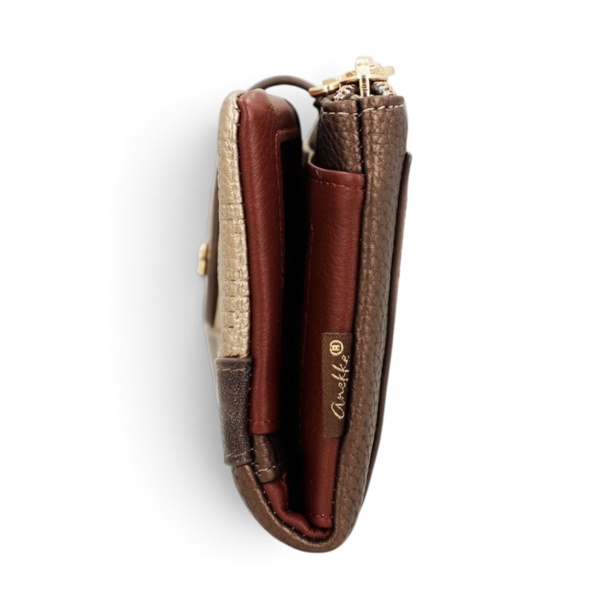 Portofel damă Anekke Blossom 43719-909 – mediu rigid RFID, 16 × 10 × 4 cm