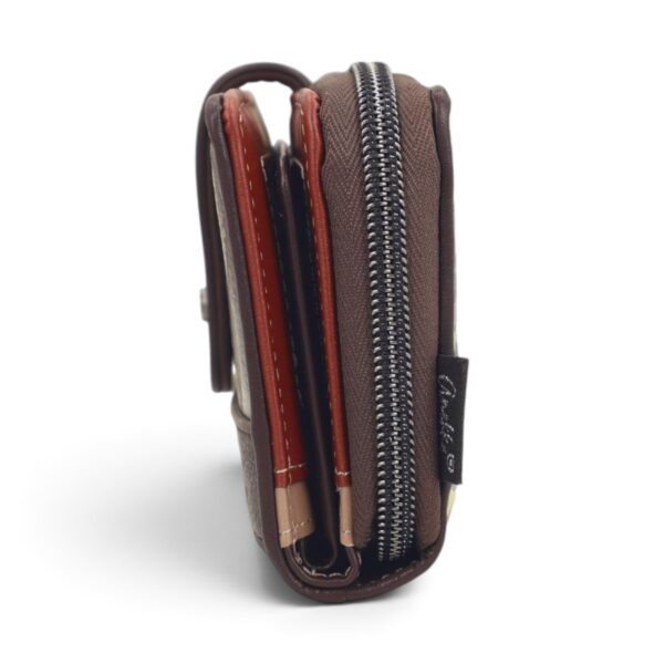 Portofel damă Anekke Odyssey 43839-909 – mediu rigid RFID, 15 × 10 × 4 cm