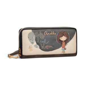Portofel damă Anekke Tulip 43709-908 – mare RFID, 22 × 11 × 3 cm