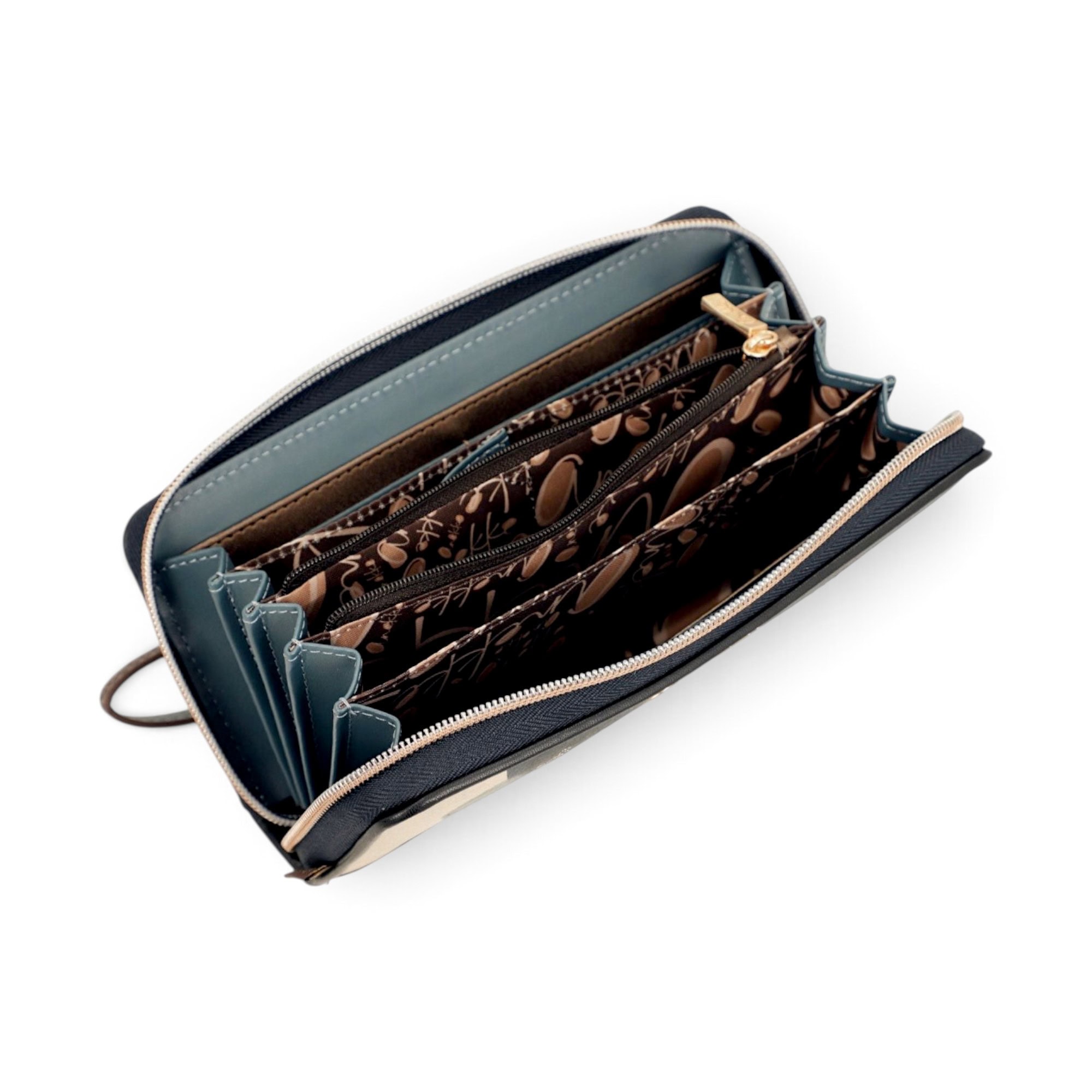 Portofel damă Anekke Tulip 43709-908 – mare RFID, 22 × 11 × 3 cm