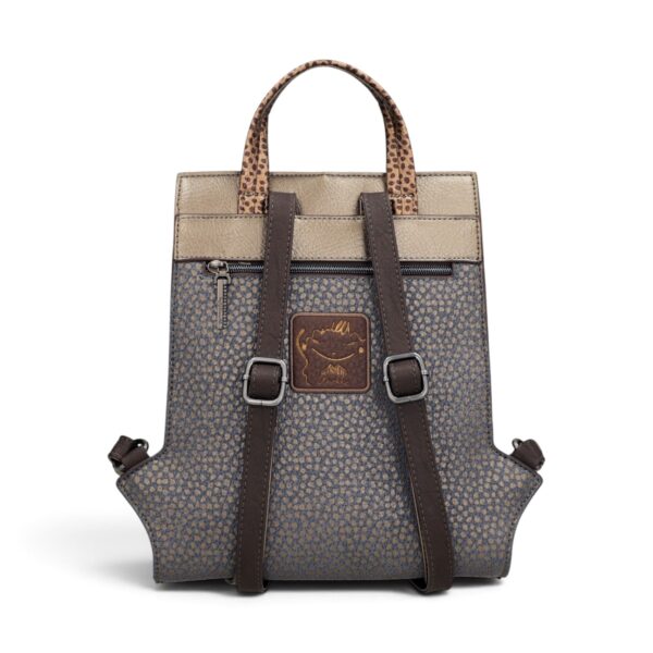 Rucsac damă Anekke Odyssey 43835-314 – pătrat, multicolor, 25 × 30 × 10 cm