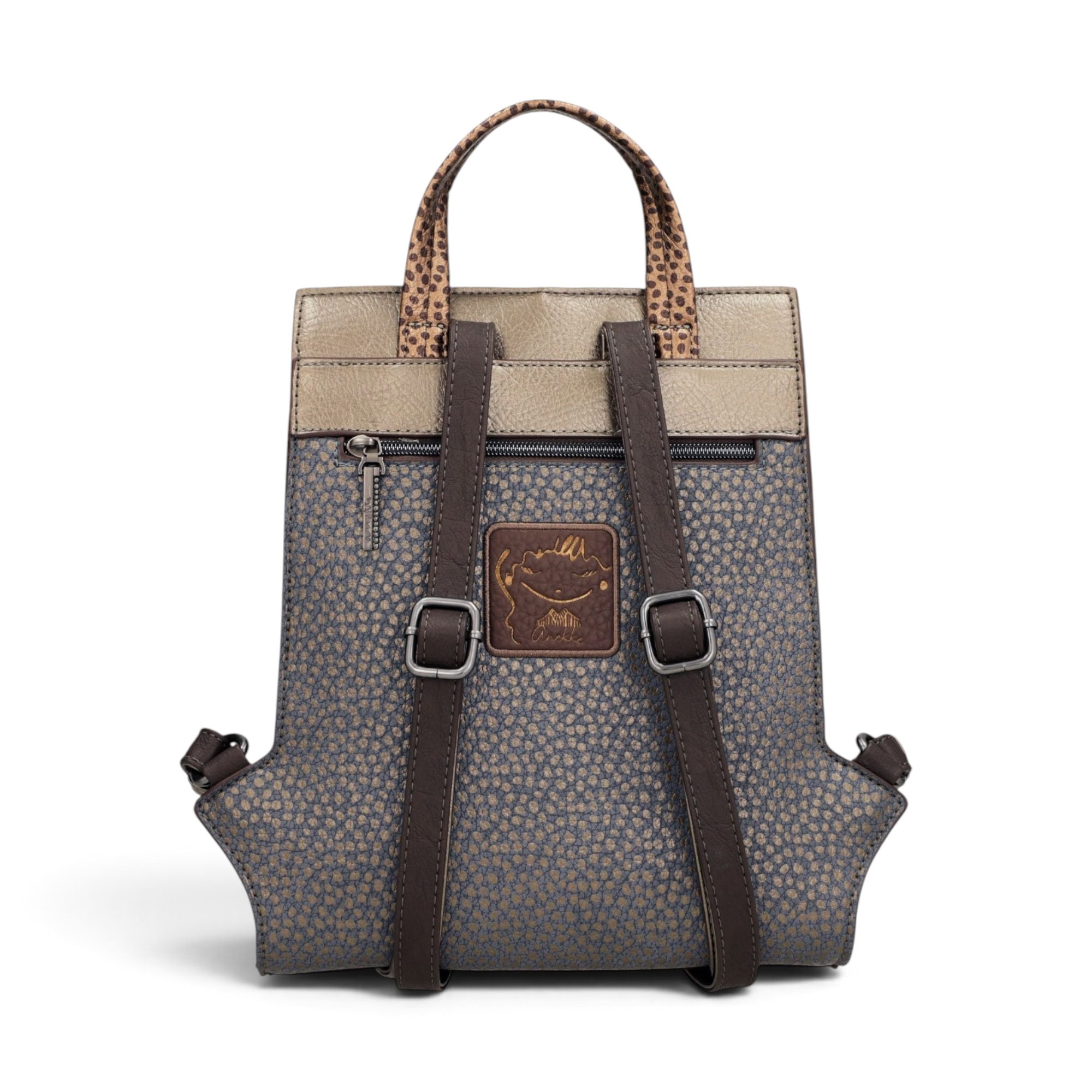 Rucsac damă Anekke Odyssey 43835-314 – pătrat, multicolor, 25 × 30 × 10 cm