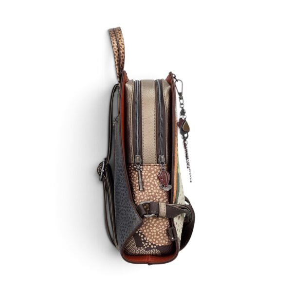 Rucsac damă Anekke Odyssey 43835-314 – pătrat, multicolor, 25 × 30 × 10 cm