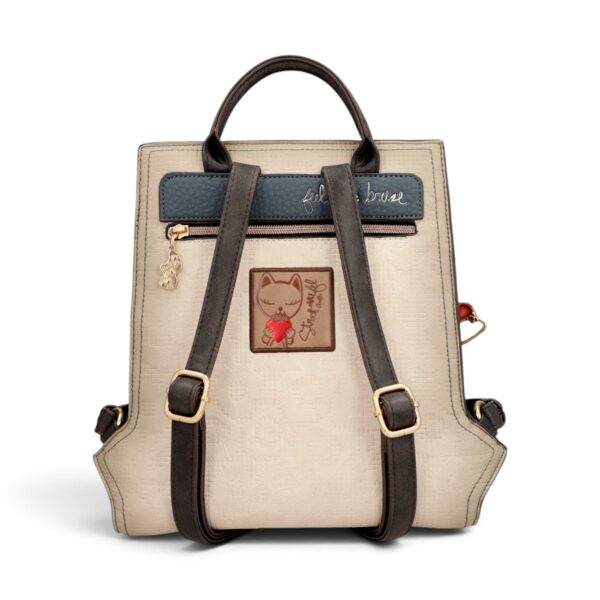 Rucsac damă Anekke Tulip 43705-273 – pătrat, 2 compartimente, 25 × 28 × 10 cm