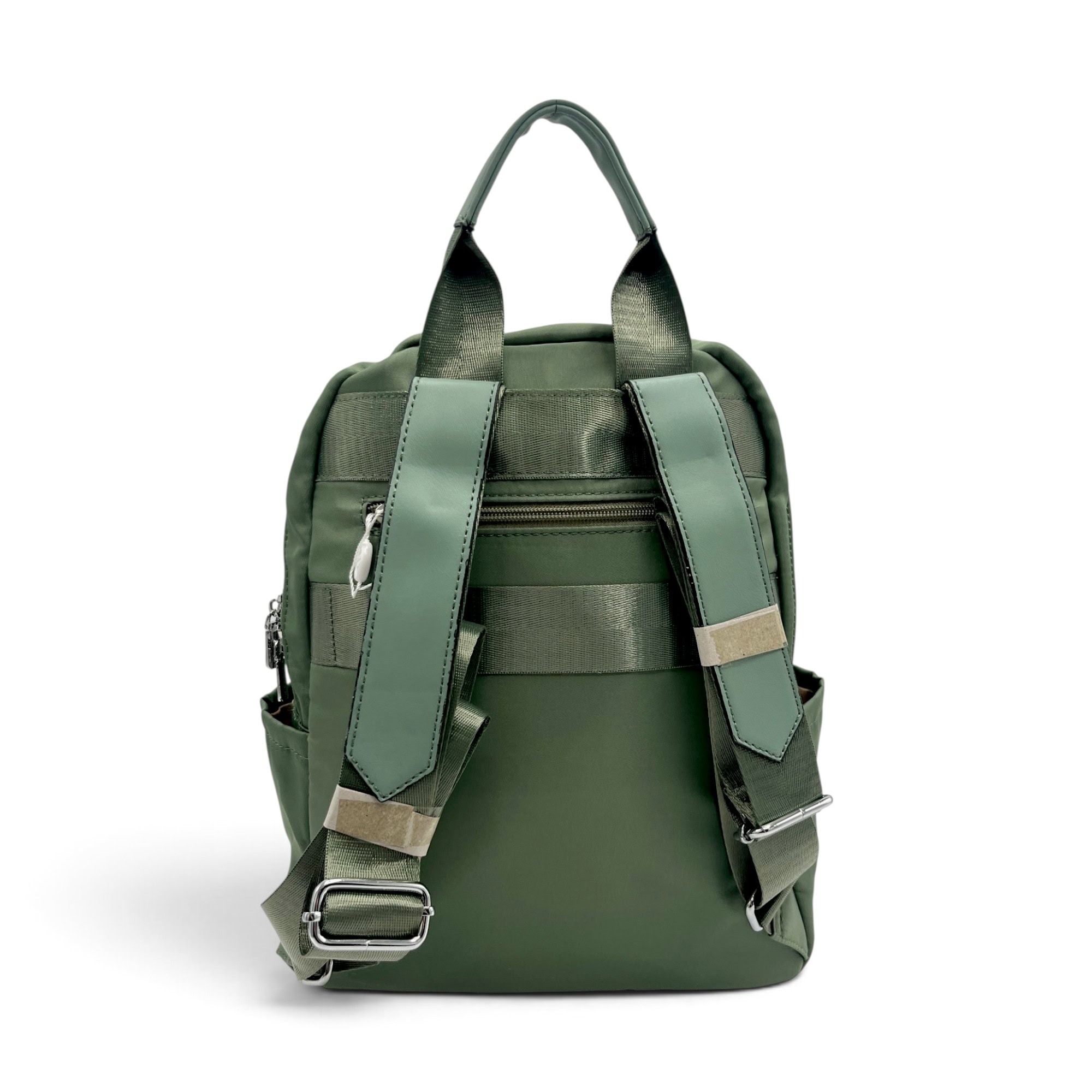 Rucsac damă Silvia ROSA SR25J-384 Olive – material impermeabil, 35 × 26 × 14 cm
