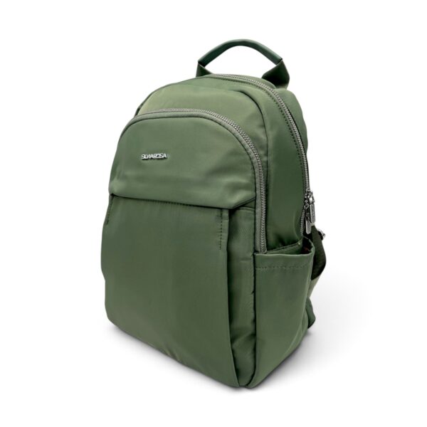 Rucsac damă Silvia ROSA SR25J-384 Olive – material impermeabil, 35 × 26 × 14 cm