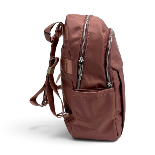 Rucsac damă Silvia ROSA SR25J-384 Rose – compartimentat, material impermeabil, 35 × 26 × 14 cm