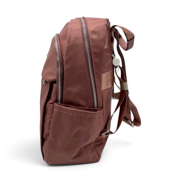 Rucsac damă Silvia ROSA SR25J-384 Rose – compartimentat, material impermeabil, 35 × 26 × 14 cm