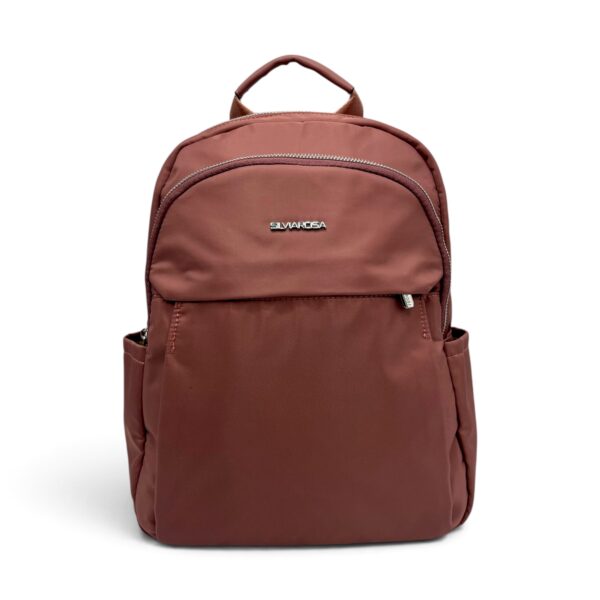 Rucsac damă Silvia ROSA SR25J-384 Rose – compartimentat, material impermeabil, 35 × 26 × 14 cm