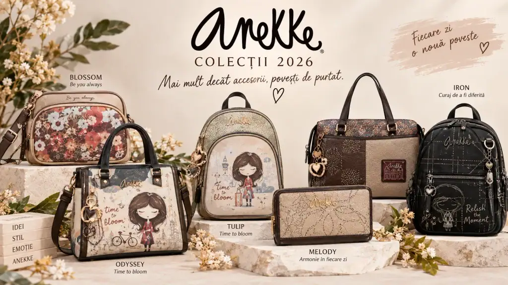 Colecțiile Anekke 2026 Blossom, Tulip, Orchestra, Melody, Odyssey și Iron