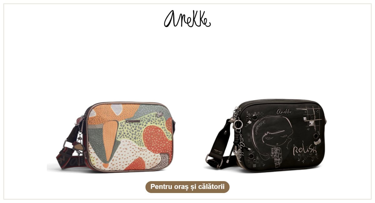 Genți Anekke crossbody pentru oraș și călătorii