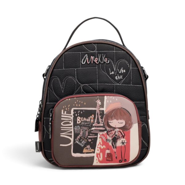 Rucsac damă Anekke Mademoiselle 41805-250, 19 × 23 × 10 cm, multicolor - imagine 2