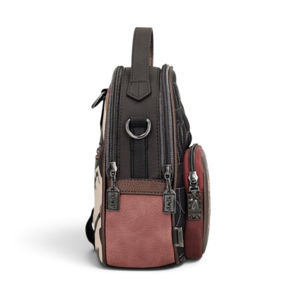 Rucsac damă Anekke Mademoiselle 41805-250, 19 × 23 × 10 cm, multicolor - imagine 4
