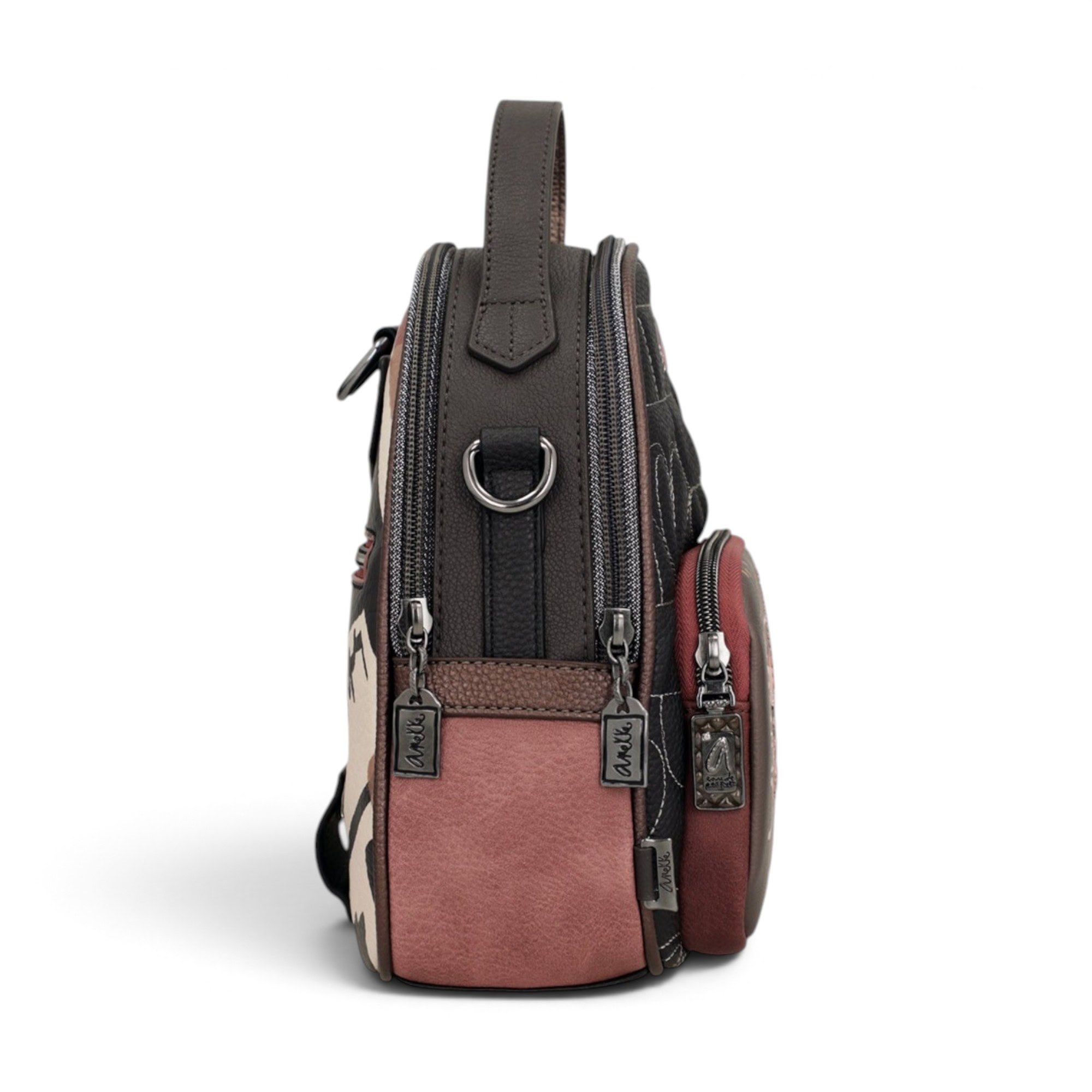 Rucsac damă Anekke Mademoiselle 41805-250, 19 × 23 × 10 cm, multicolor - Thumbnail Image 4