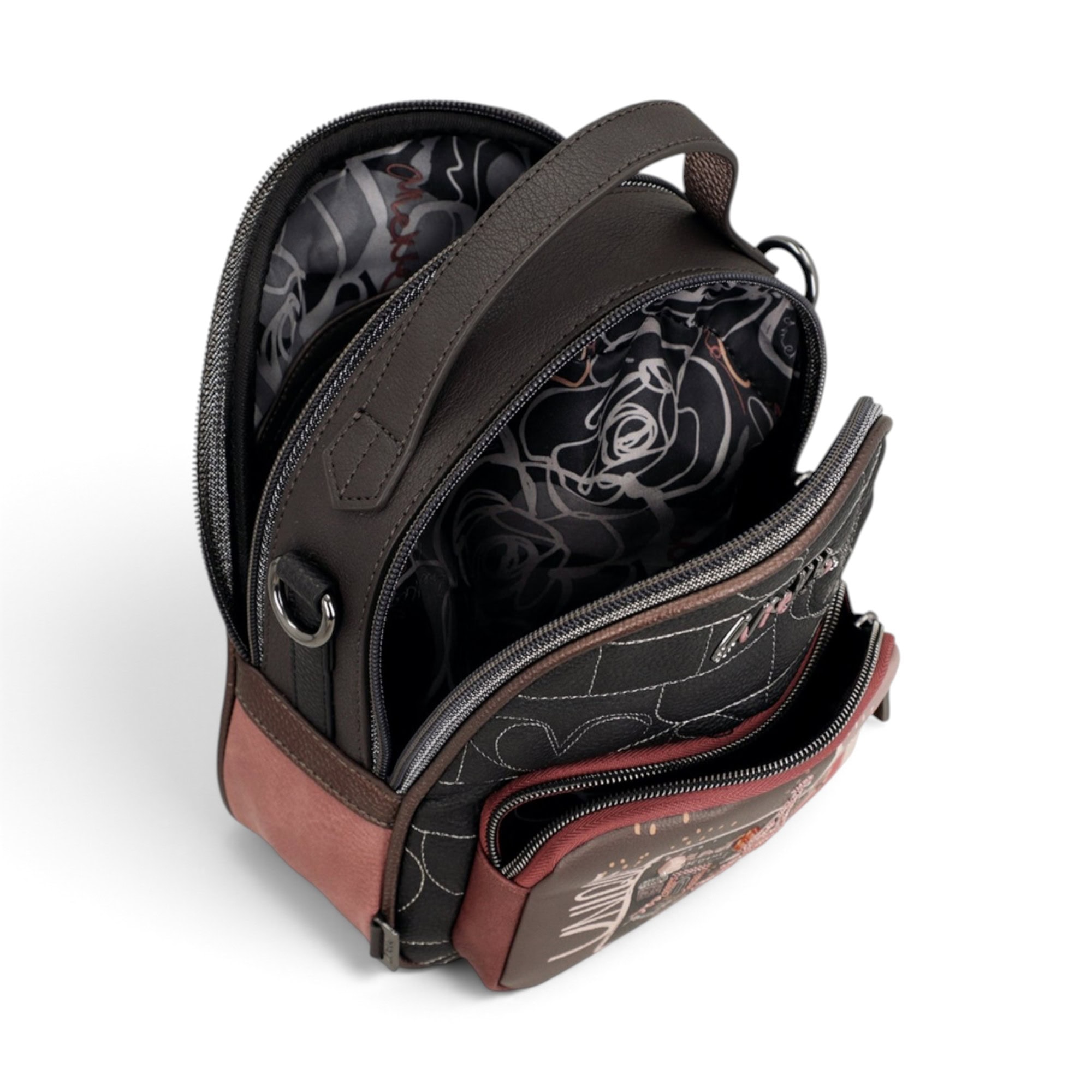 Rucsac damă Anekke Mademoiselle 41805-250, 19 × 23 × 10 cm, multicolor - Thumbnail Image 5