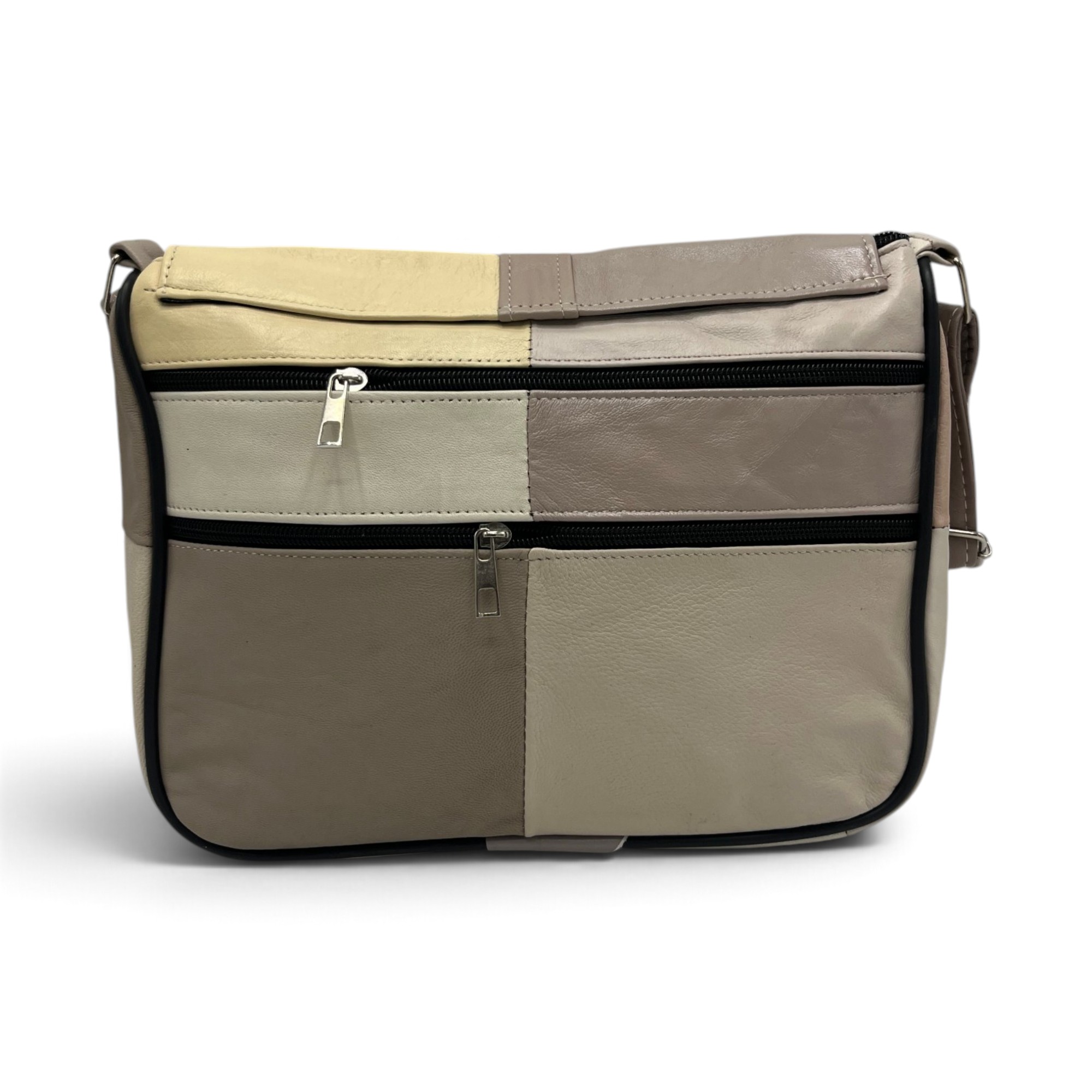Geantă Damă Unicat Lucia R45-515, Piele Naturală, Multicolor – Design Patchwork Elegant, Crossbody Geantă Damă Unicat Lucia R45-515, Piele Naturală, Multicolor – Design Patchwork Elegant, Crossbody - imagine 3