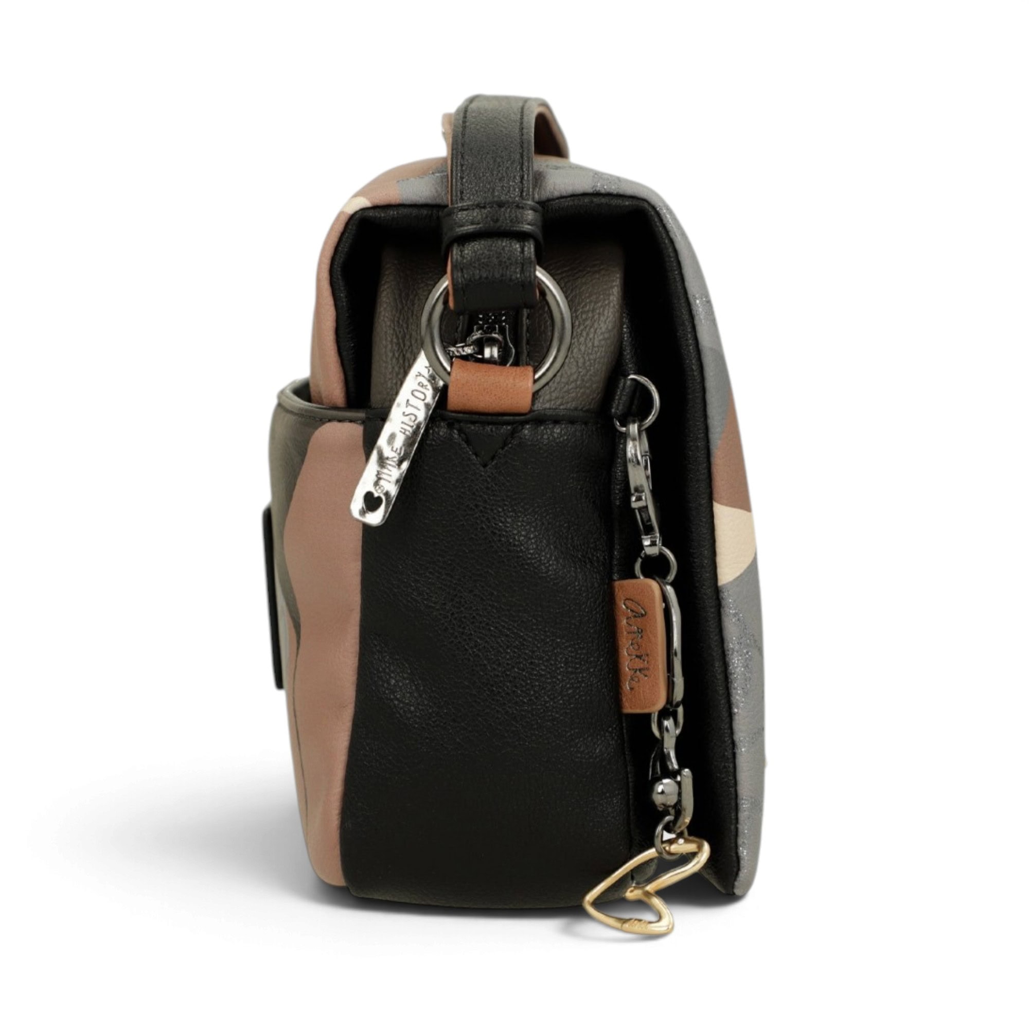 Geantă damă Anekke Dreamverse Heartbeat 39783-469 – crossbody cu clapă, multicolor, 24 × 18 × 8 cm - imagine 6