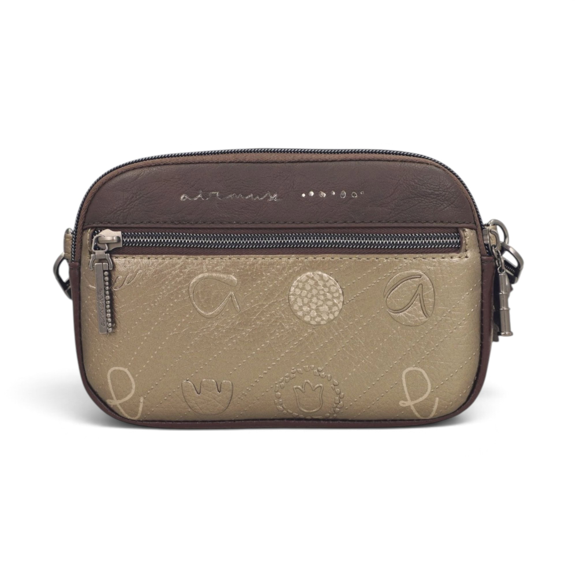 Geantă damă Anekke Odyssey 43833-445 – crossbody mic, 3 compartimente, multicolor, 20 × 15 × 6 cm Geantă damă Anekke Odyssey 43833-445 – spate