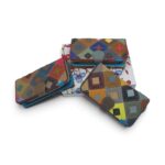 Portofel Damă din Piele Naturală Ivy 17303 Multicolor