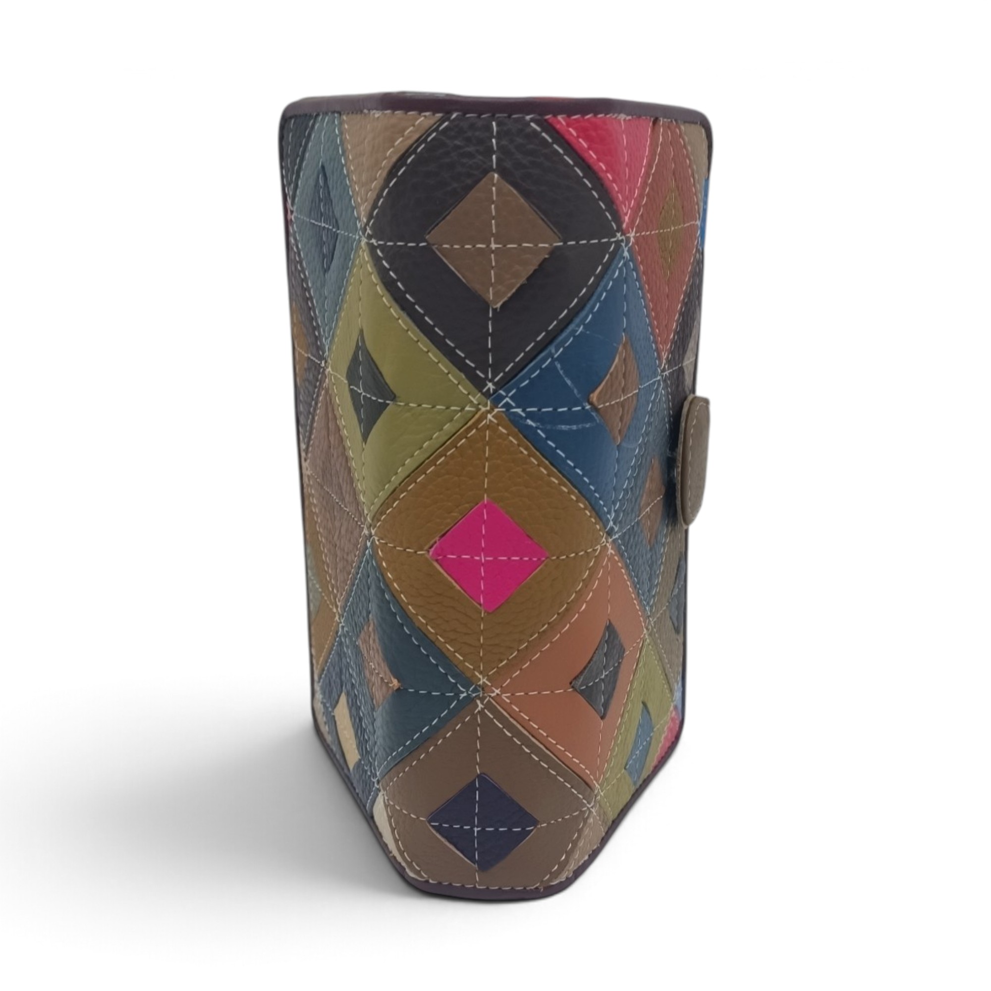 Portofel Damă din Piele Naturală Ivy 17303 Multicolor - imagine 7