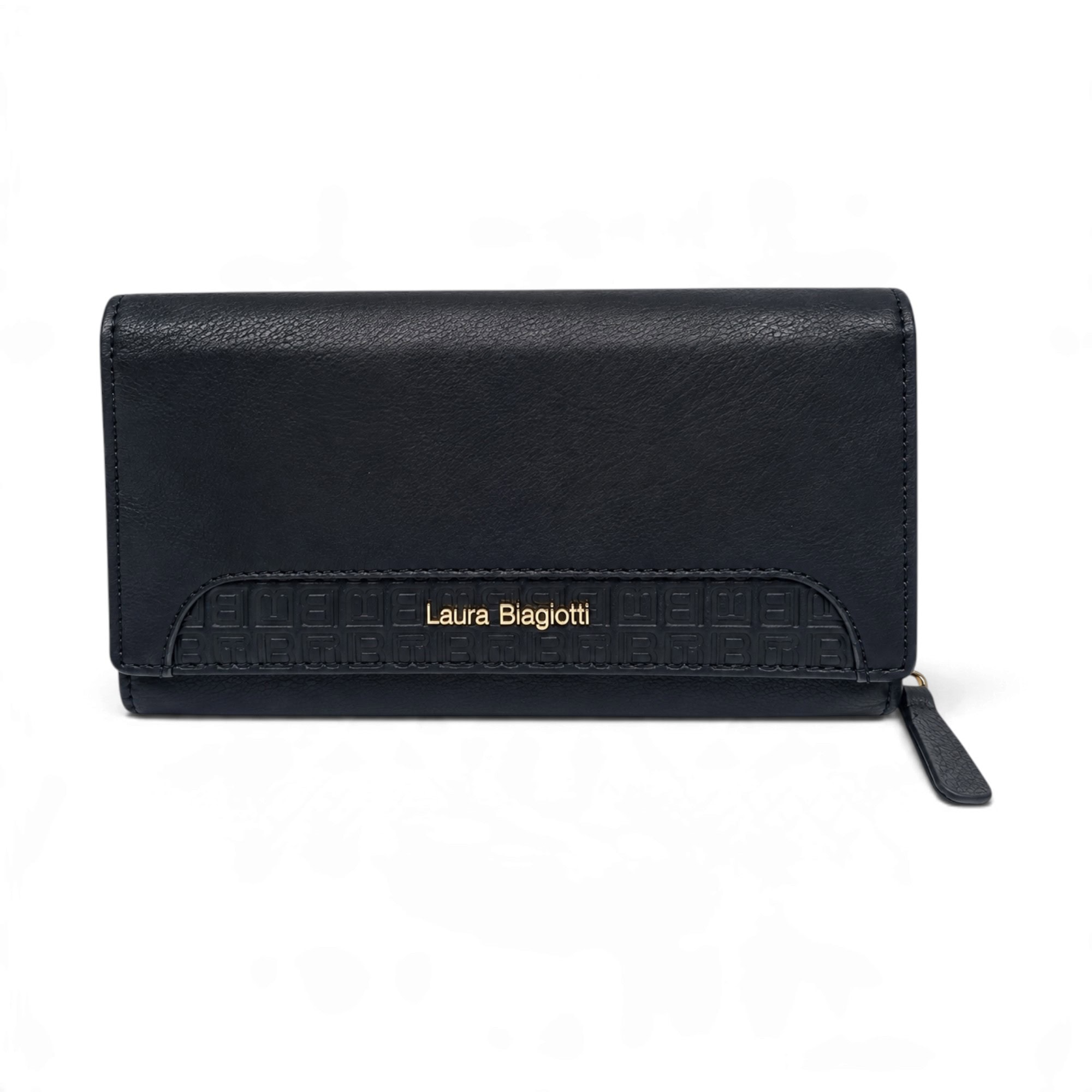 Portofel damă Laura Biagiotti LB-7776-30 Black – Piele naturală, protecție RFID, negru Portofel damă Laura Biagiotti LB-7776-30 Black – Piele naturală, protecție RFID, negru - imagine 5