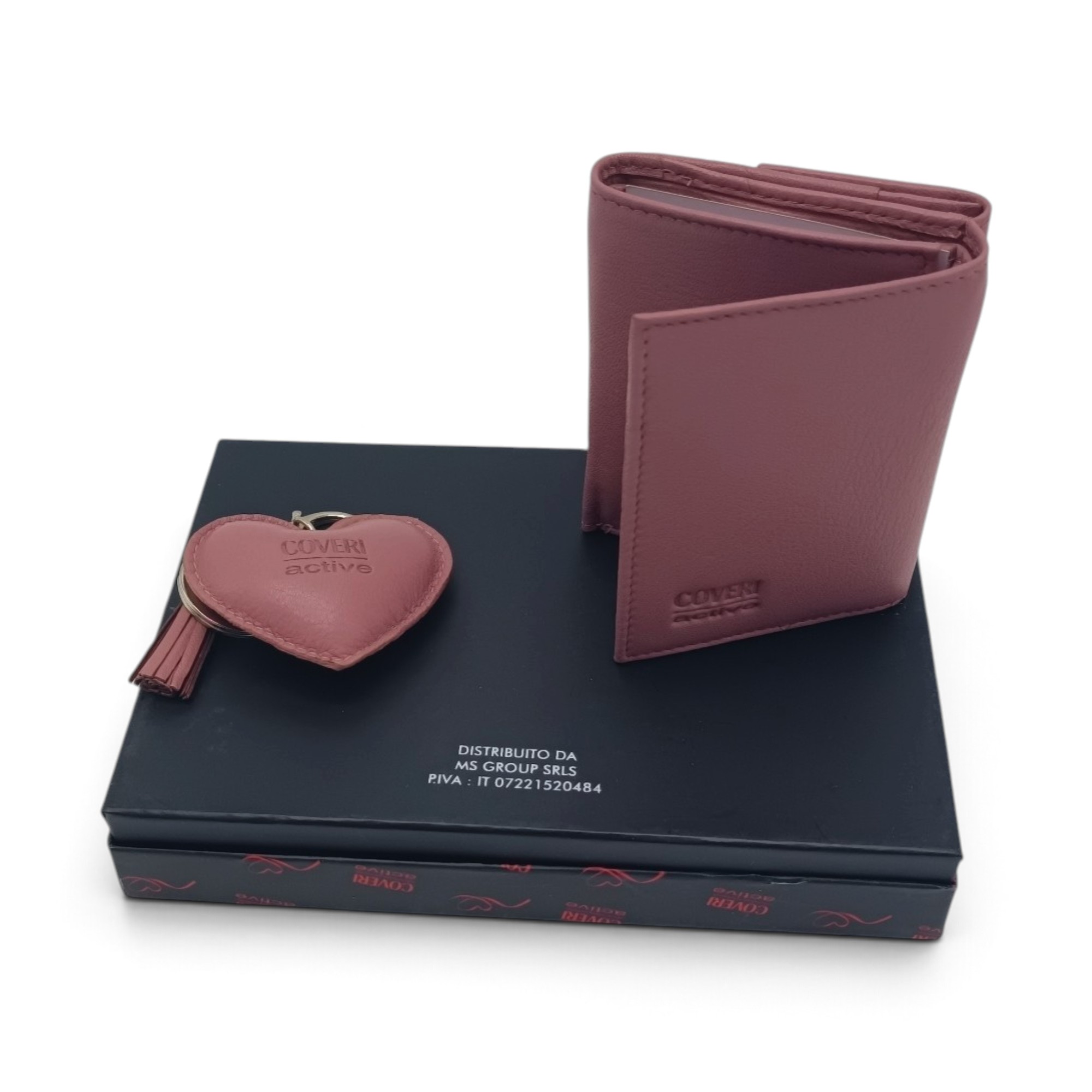 Set Portofel cu Breloc Coveri Active C-1022 Antik Pink – Eleganță și rafinament în fiecare detaliu Set Portofel cu Breloc Coveri Active C-1022 Antik Pink – Eleganță și rafinament în fiecare detaliu - imagine 3