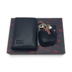 Set Portofel cu Breloc Coveri Active C-1022 Black – Eleganță și rafinament în fiecare detaliu