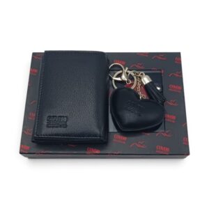 Set Portofel cu Breloc Coveri Active C-1022 Black – Eleganță și rafinament în fiecare detaliu
