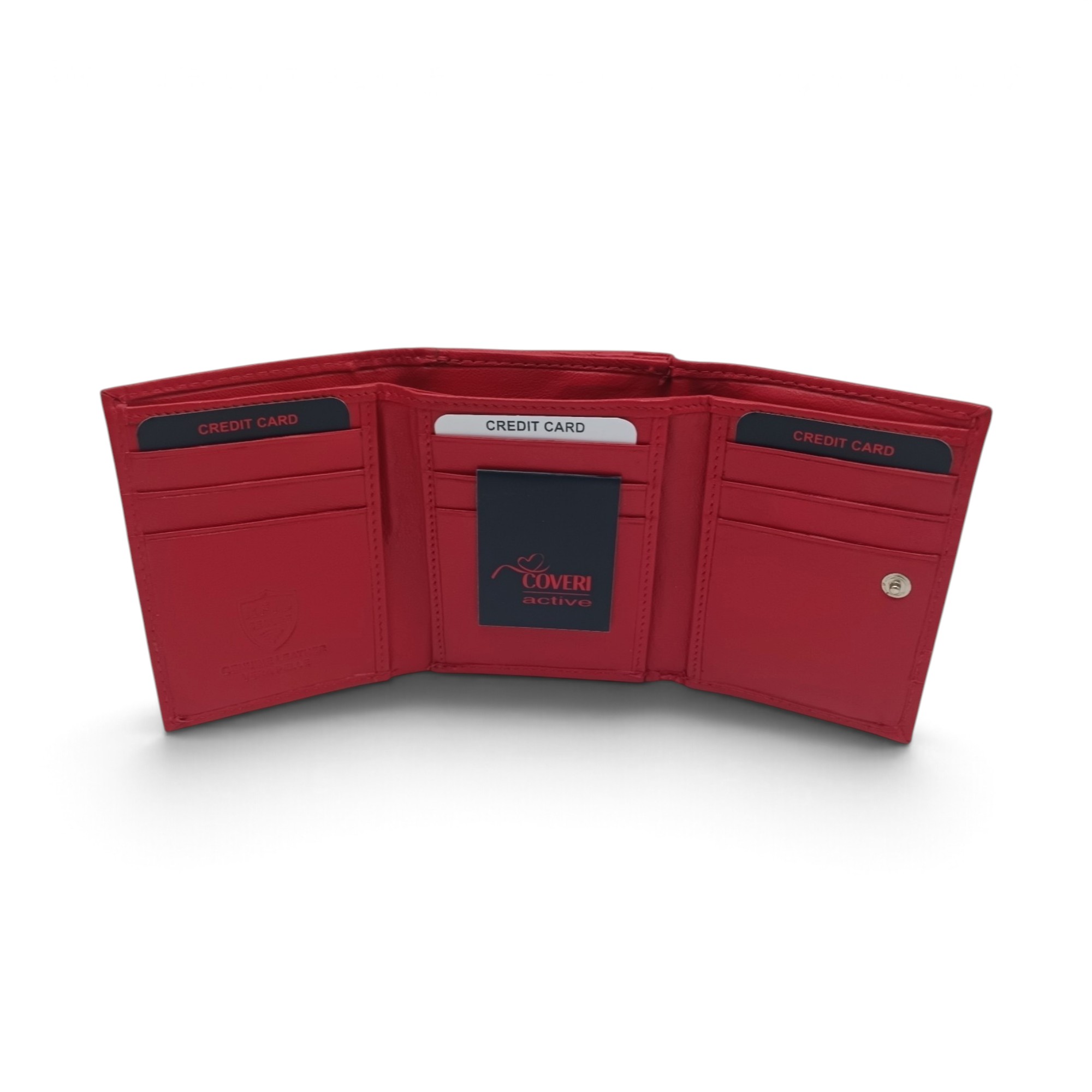 Set Portofel cu Breloc Coveri Active C-1022 Ferrari Red – Eleganță și rafinament în fiecare detaliu - imagine 6