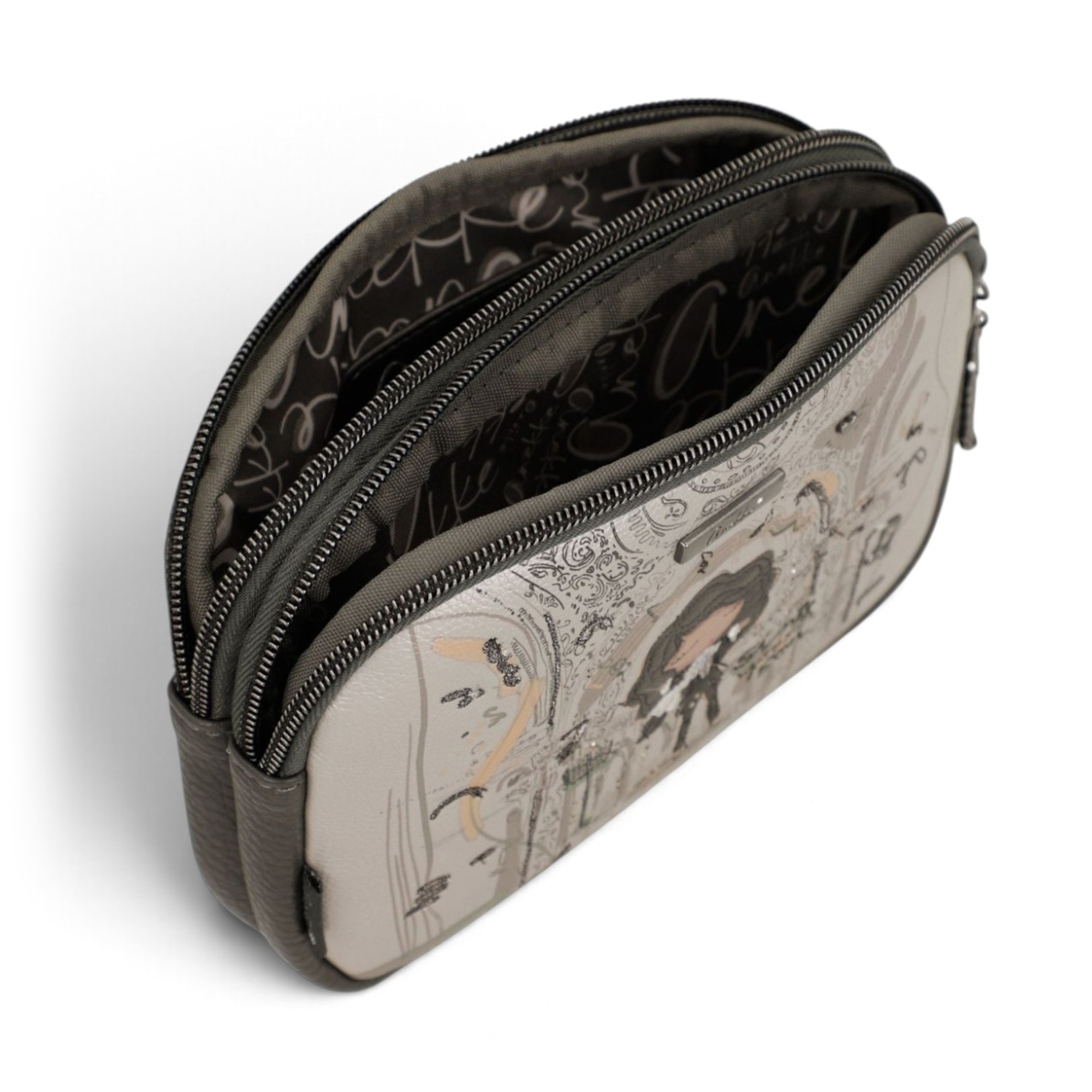 Borsetă și trusă cosmetică damă Anekke Orchestra 43807-378 – 2 compartimente cu fermoar, 19 × 12 × 4 cm Borsetă și trusă cosmetică damă Anekke Orchestra 43807-378 – 2 compartimente cu fermoar, 19 × 12 × 4 cm – imaginea 6
