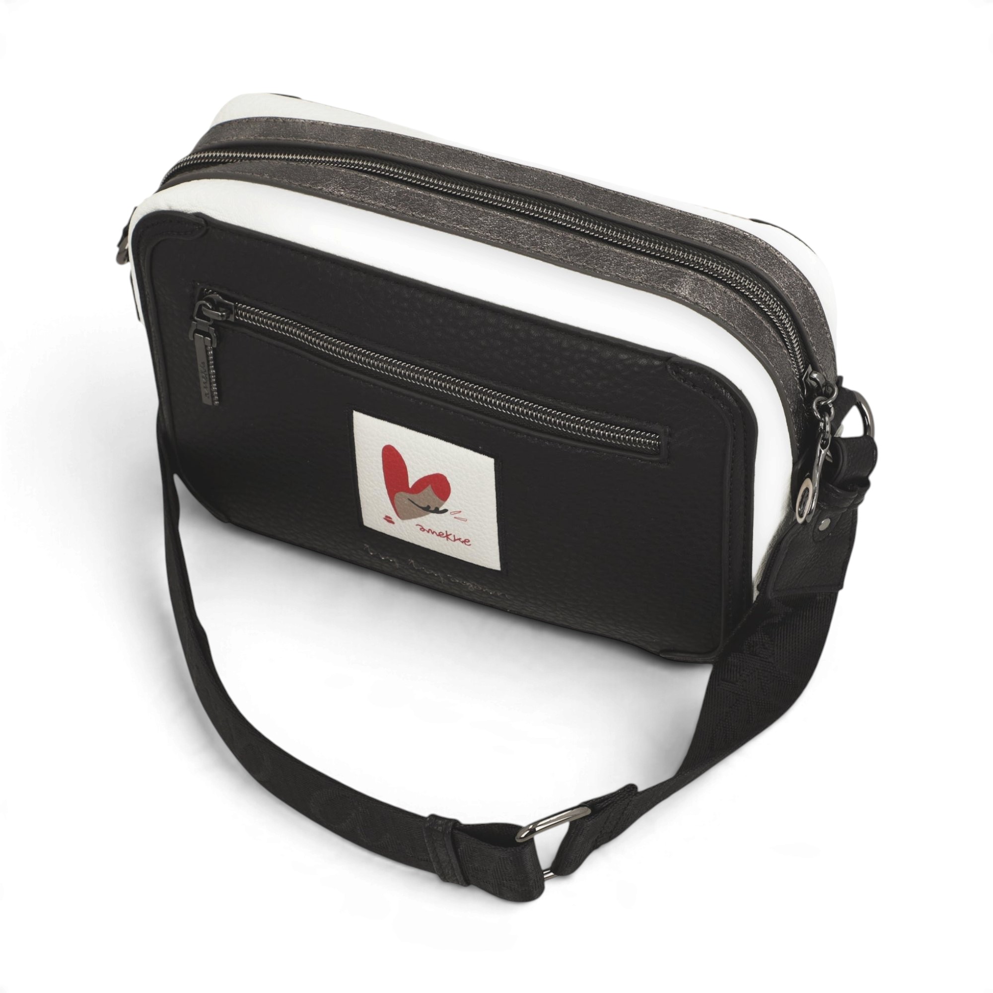 Geantă crossbody damă Anekke Eikon 42753-447 – imprimeu artistic, 26 × 16 × 8 cm – imaginea 3