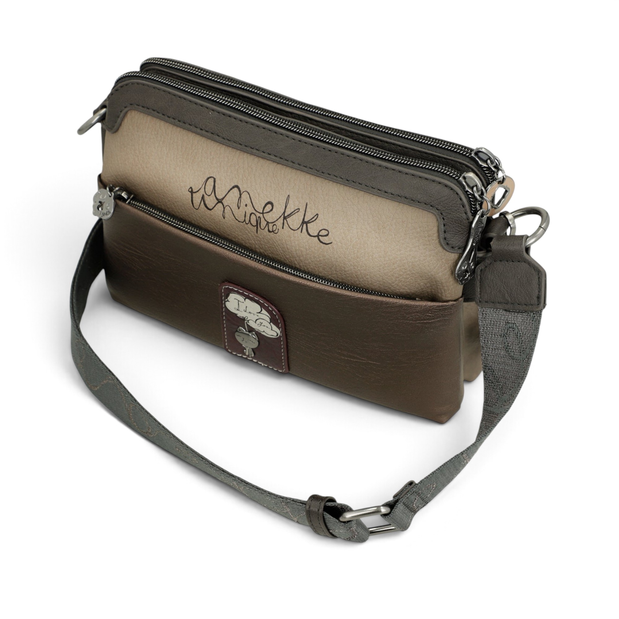 Geantă crossbody damă Anekke Manifesto 41713-160 – două compartimente, 24 × 16 × 7 cm Geantă crossbody damă Anekke Manifesto 41713-160 – două compartimente, 24 × 16 × 7 cm