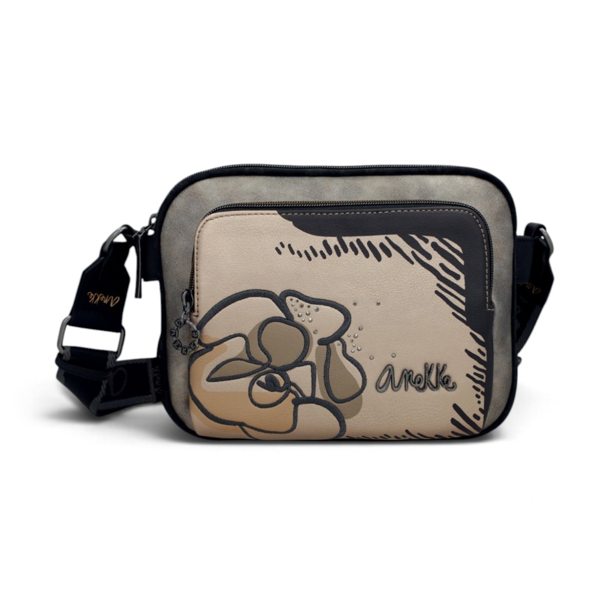 Geantă crossbody damă Anekke Nature Koko 41863-516 – 3 compartimente, 25 × 19 × 7 cm Geantă crossbody damă Anekke Nature Koko 41863-516 – 3 compartimente, 25 × 19 × 7 cm – imaginea 2