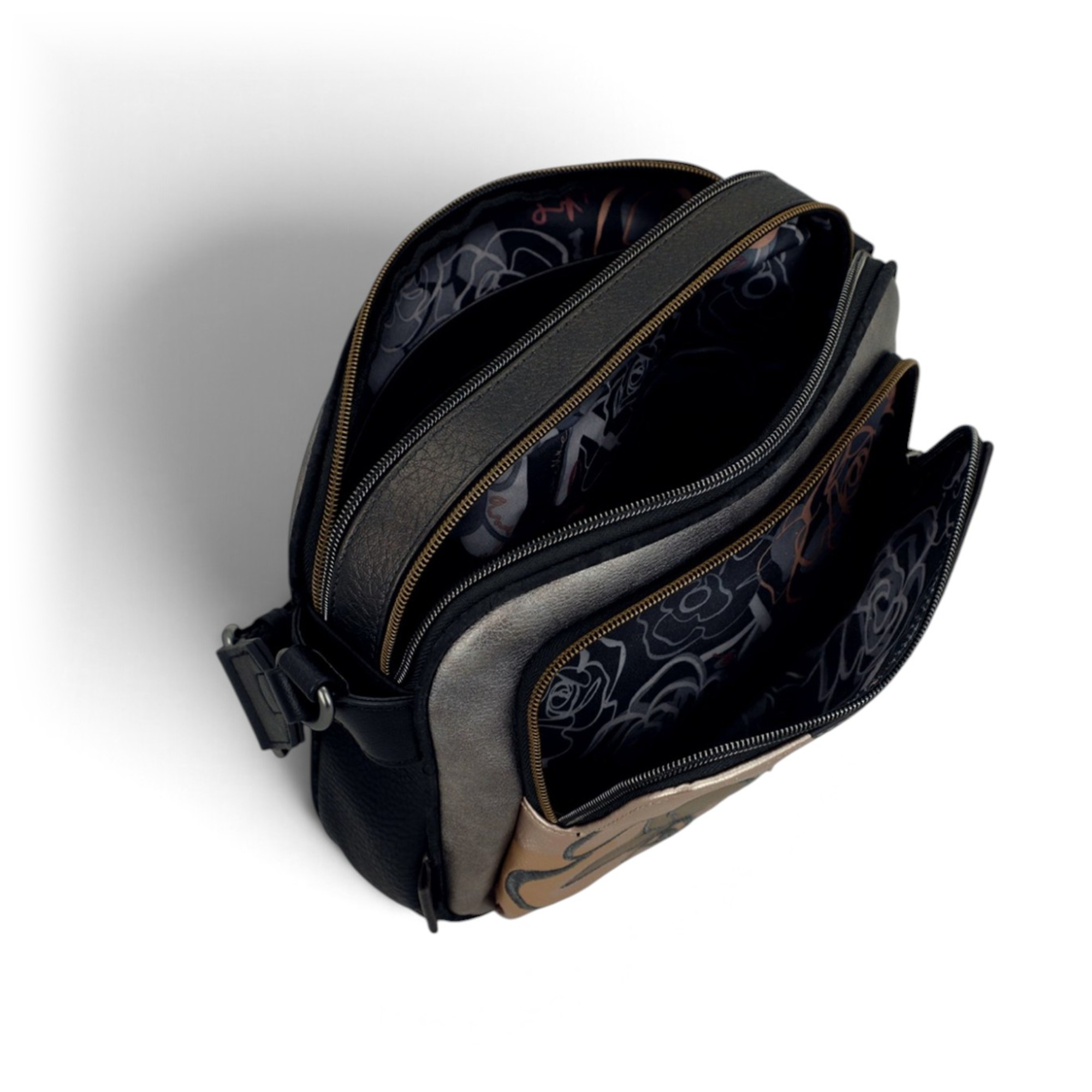 Geantă crossbody damă Anekke Nature Koko 41863-516 – 3 compartimente, 25 × 19 × 7 cm Geantă crossbody damă Anekke Nature Koko 41863-516 – 3 compartimente, 25 × 19 × 7 cm – imaginea 7