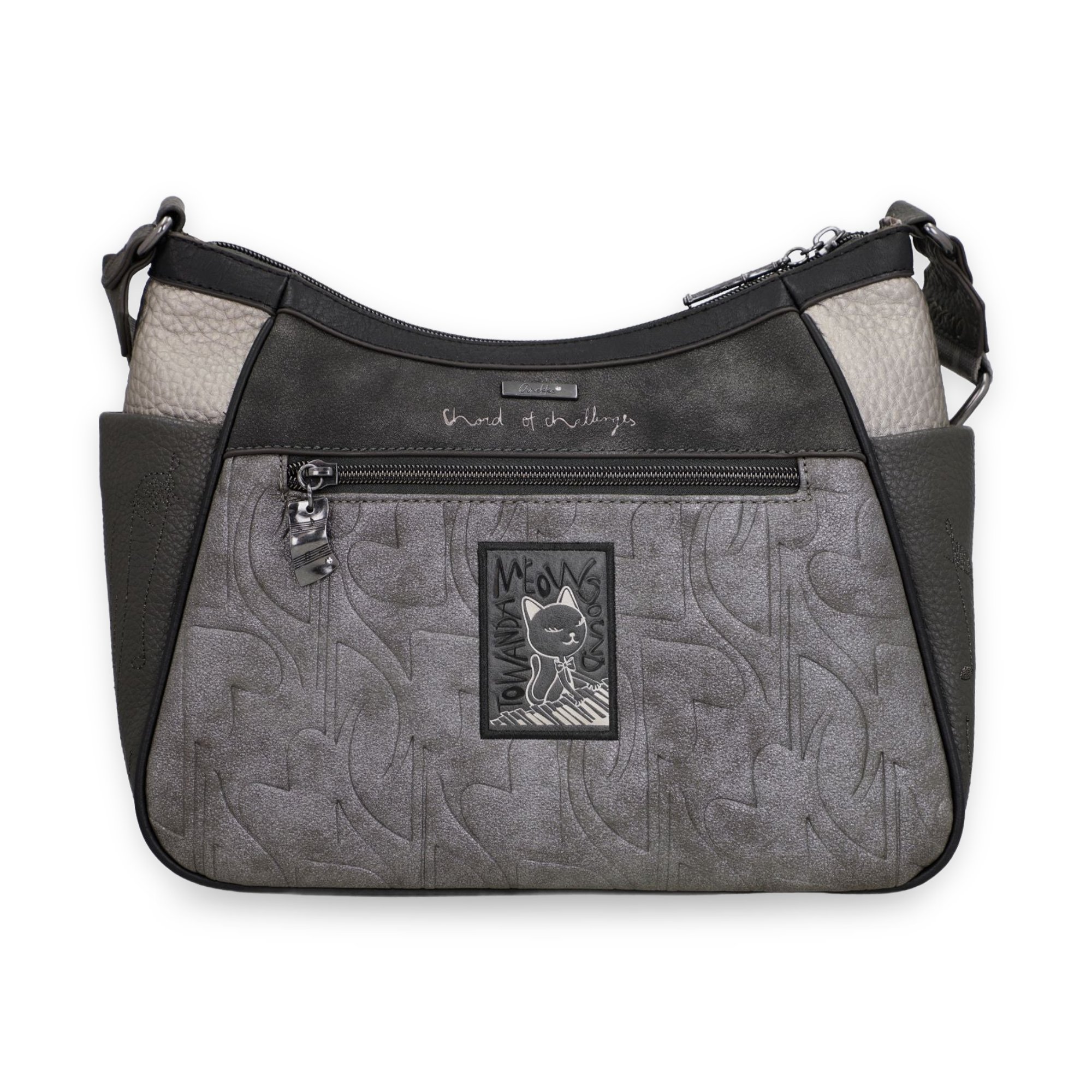 Geantă crossbody damă Anekke Orchestra 43803-002 – dimensiune mare, buzunare laterale, 32 × 23 × 11 cm Geantă crossbody damă Anekke Orchestra 43803-002 – imaginea 4