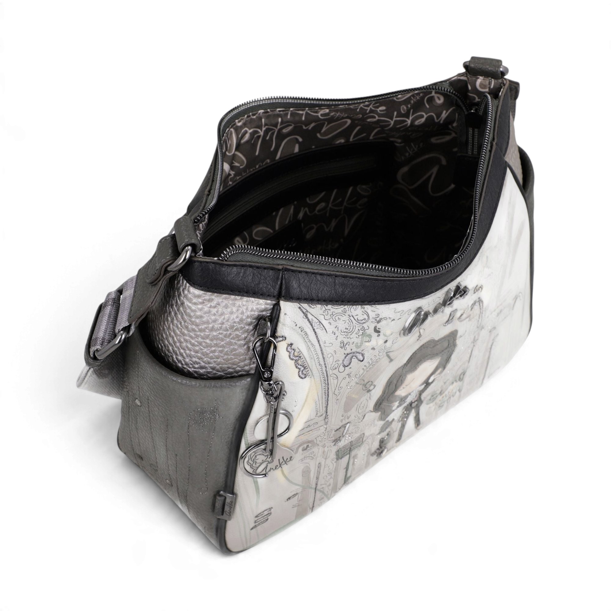 Geantă crossbody damă Anekke Orchestra 43803-002 – dimensiune mare, buzunare laterale, 32 × 23 × 11 cm Geantă crossbody damă Anekke Orchestra 43803-002 – dimensiune mare, buzunare laterale, 32 × 23 × 11 cm – imaginea 7