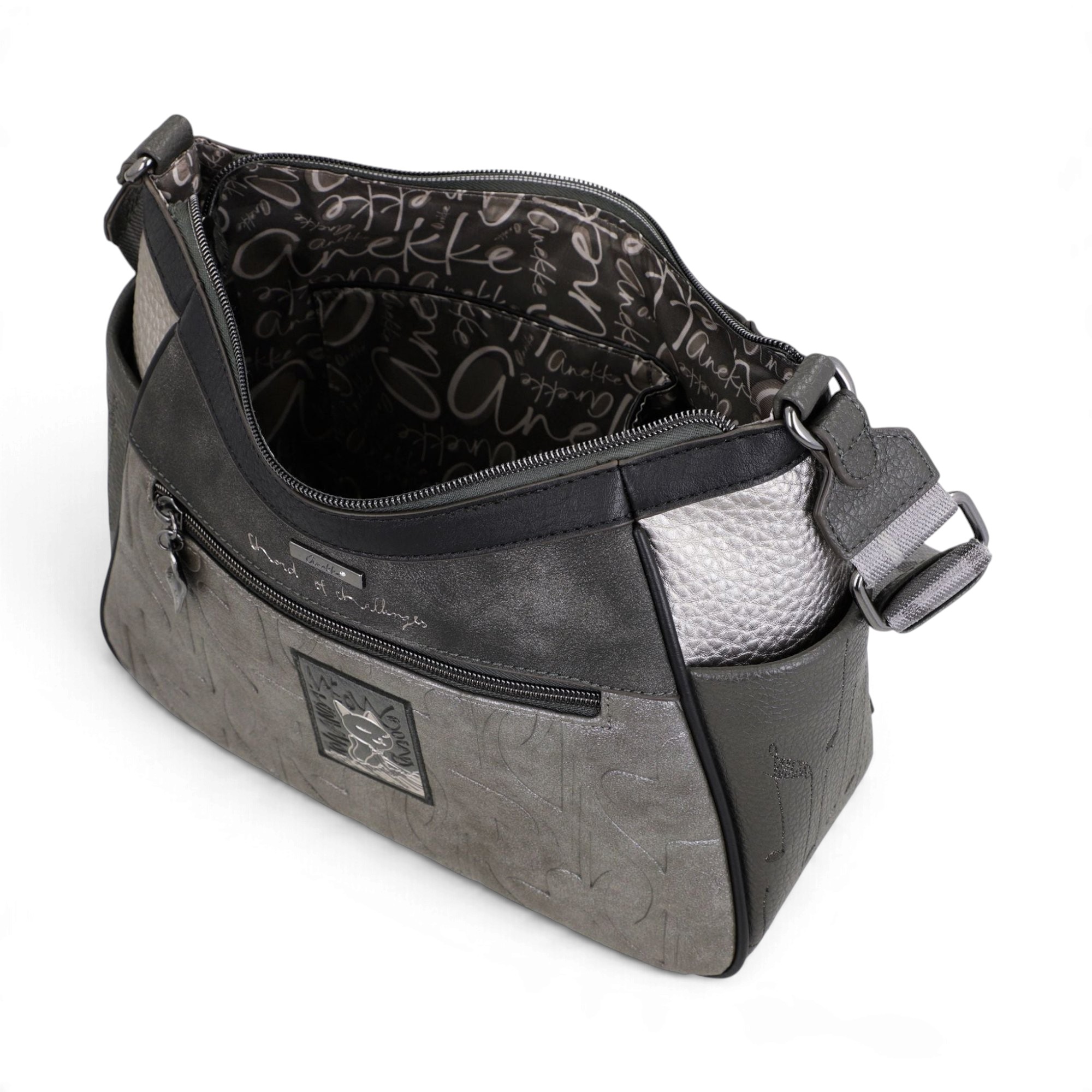 Geantă crossbody damă Anekke Orchestra 43803-002 – dimensiune mare, buzunare laterale, 32 × 23 × 11 cm Geantă crossbody damă Anekke Orchestra 43803-002 – dimensiune mare, buzunare laterale, 32 × 23 × 11 cm – imaginea 8