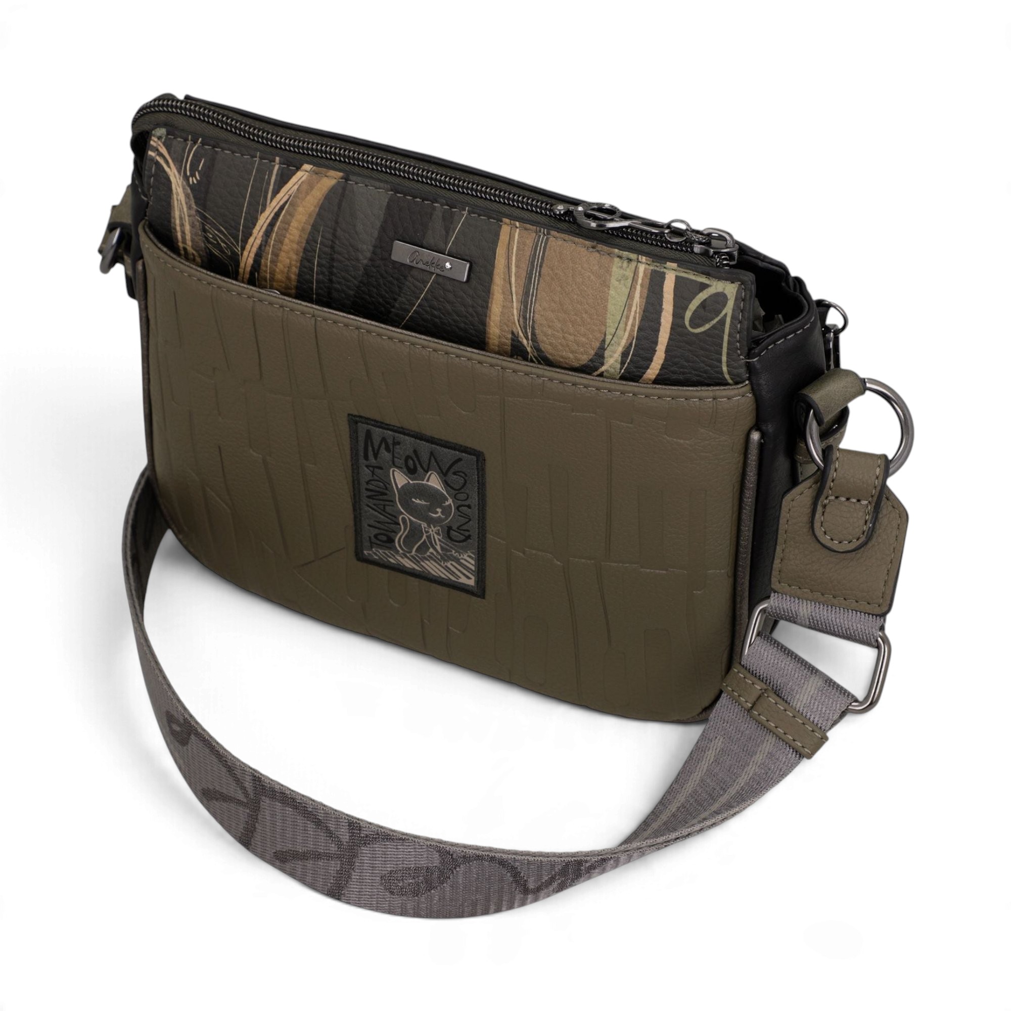 Geantă crossbody damă Anekke Orchestra 43803-062 – 3 compartimente, 25 × 20 × 7 cm – imaginea 6