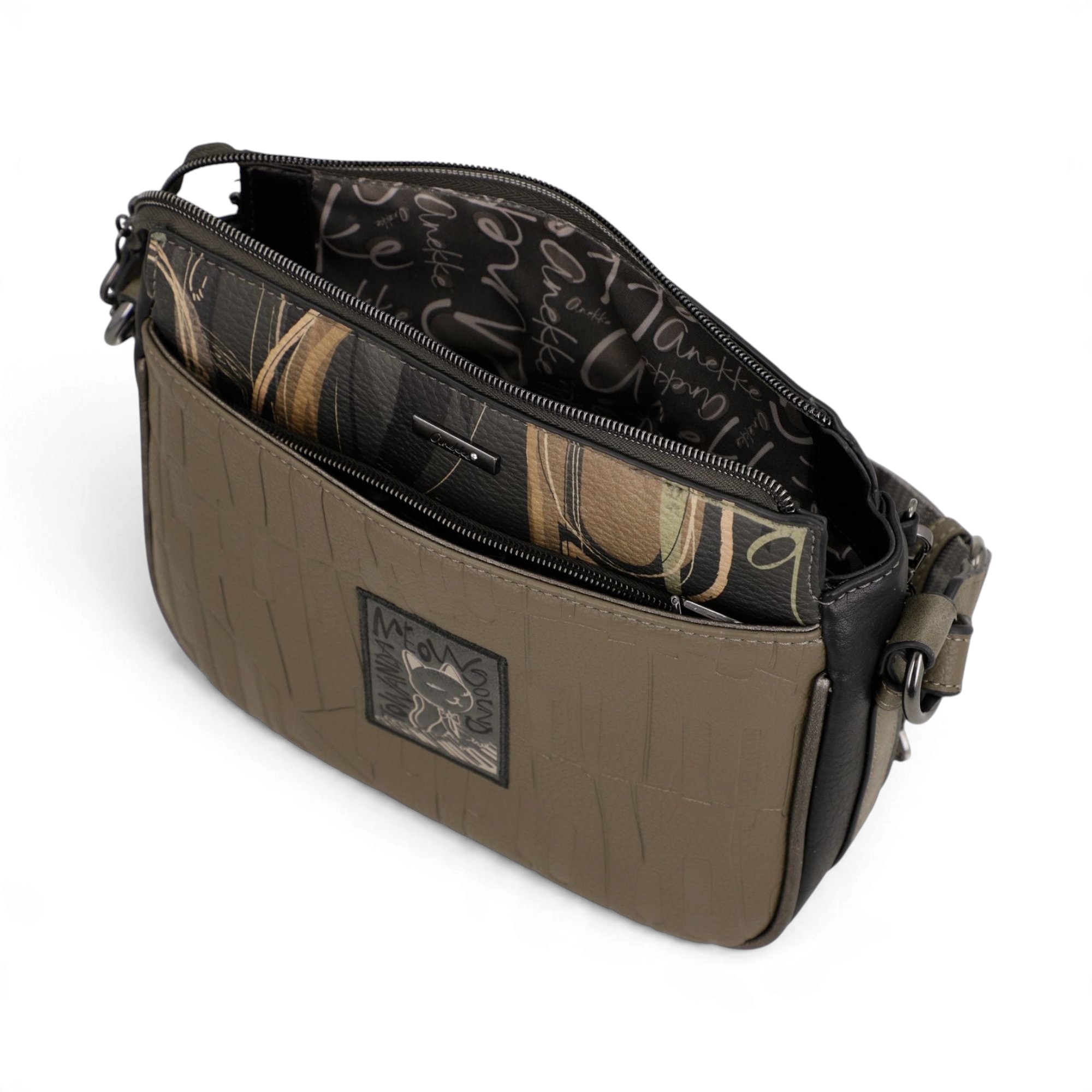 Geantă crossbody damă Anekke Orchestra 43803-062 – 3 compartimente, 25 × 20 × 7 cm – imaginea 8