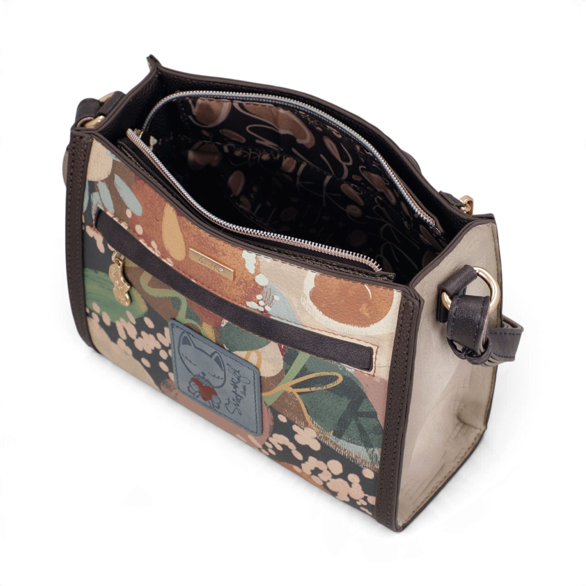 Geantă crossbody damă Anekke Tulip 43703-571 – compactă, cu imprimeu ilustrat, 22 × 18 × 10 cm Geantă crossbody damă Anekke Tulip 43703-571 – compactă, cu imprimeu ilustrat, 22 × 18 × 10 cm – imaginea 8