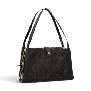 Geantă damă Anekke Iron 43752-433 – de umăr, neagră, 32 × 21 × 10 cm