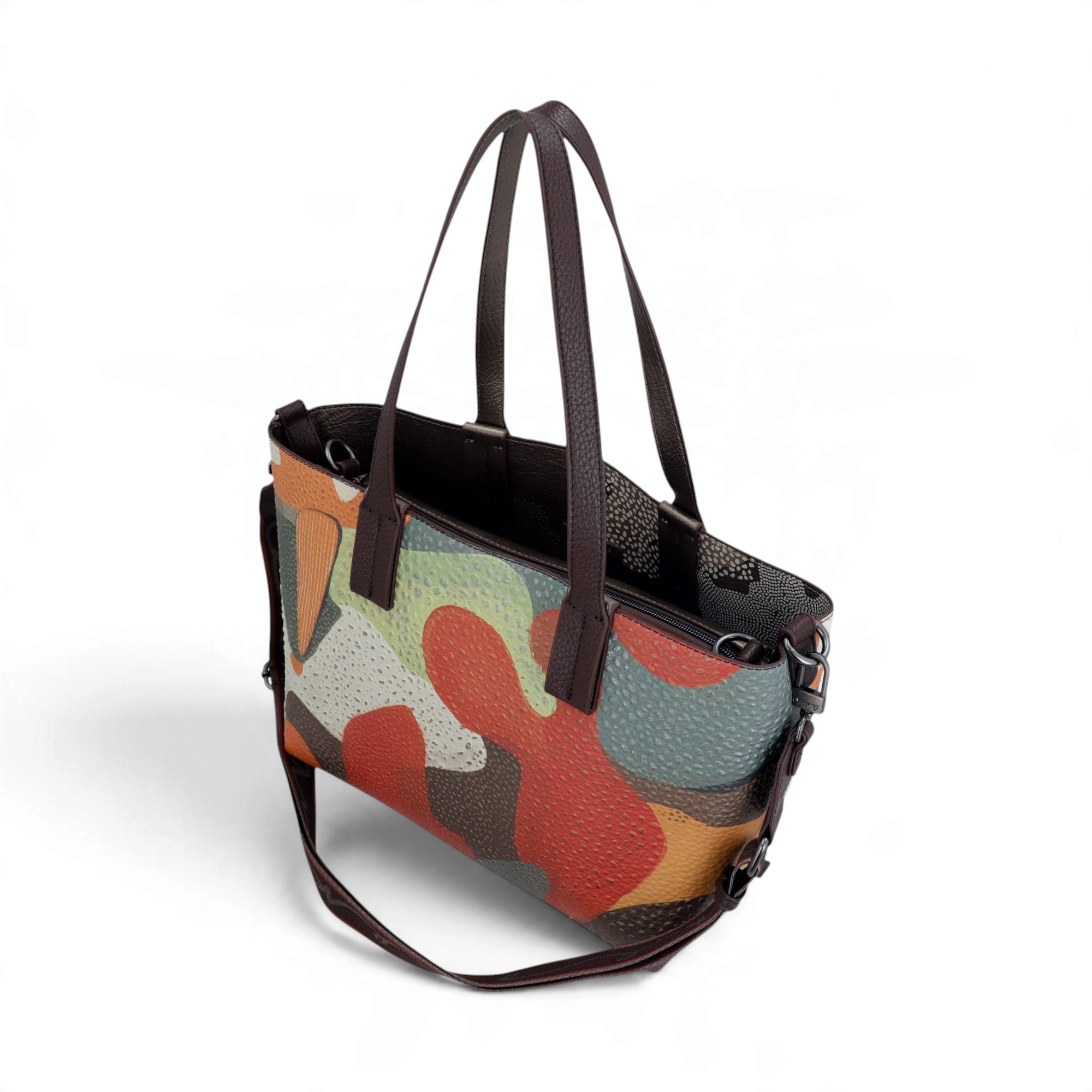 Geantă damă Anekke Odyssey 43832-405 – tote reversibil 2 în 1, cu geantă interioară detașabilă, 42 × 27 × 15 cm – imaginea 7
